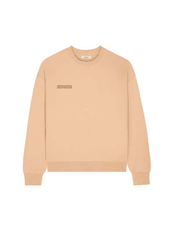 Womens 365 Midweight Sweatshirt—desert camel