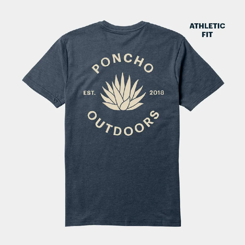 Navy Agave T-Shirt