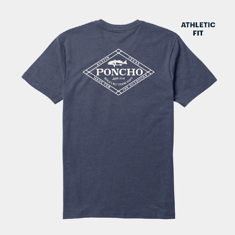 Navy Diamond T-Shirt