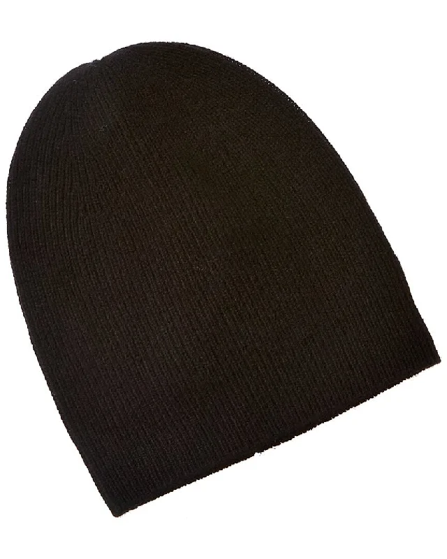 Phenix Ribbed Slouch Cashmere Hat