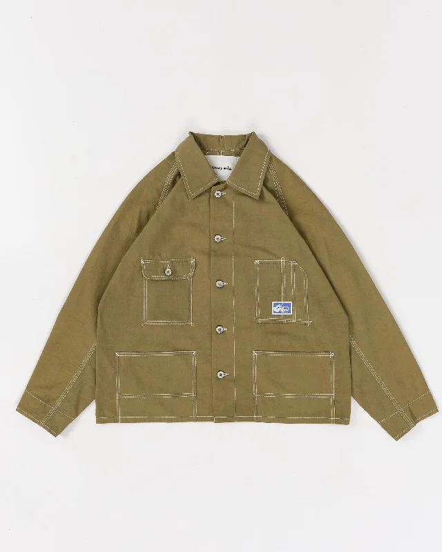 Railroad Jacket - Olive Wonky-Wear