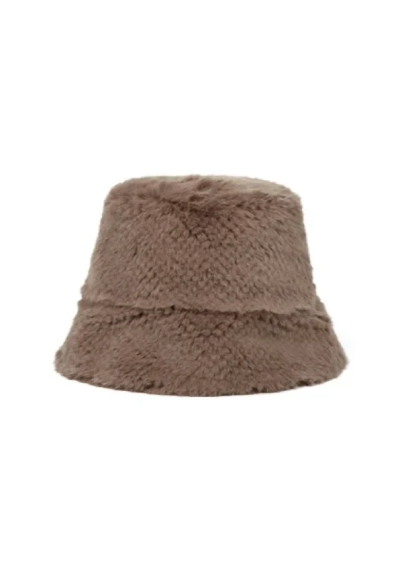 Women's Cappuccino Bucket Hat In Mocha