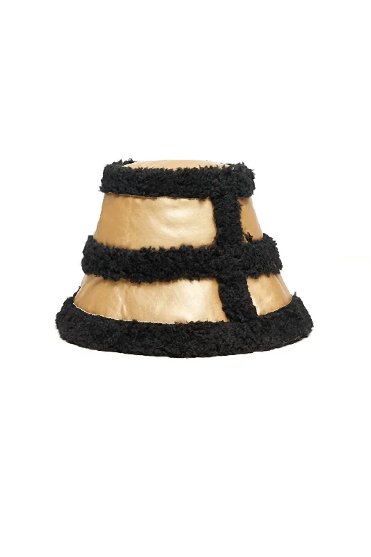 Women's Sedgwick Bucket Hat In Black/gold