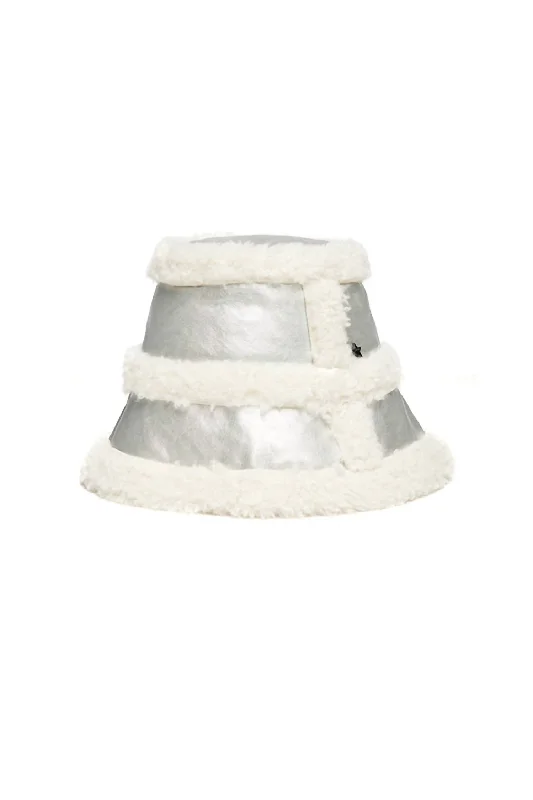 Women's Sedgwick Bucket Hat In Ivory/silver