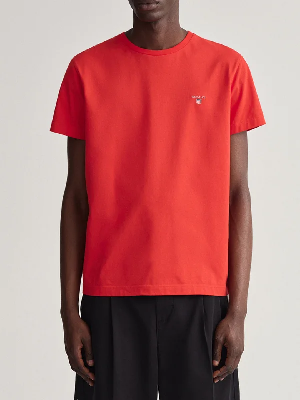 Gant Red Original Regular Fit T-Shirt