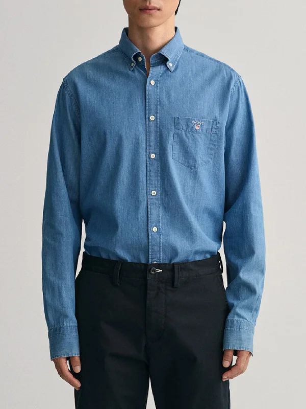 Gant Blue Regular Fit Shirt