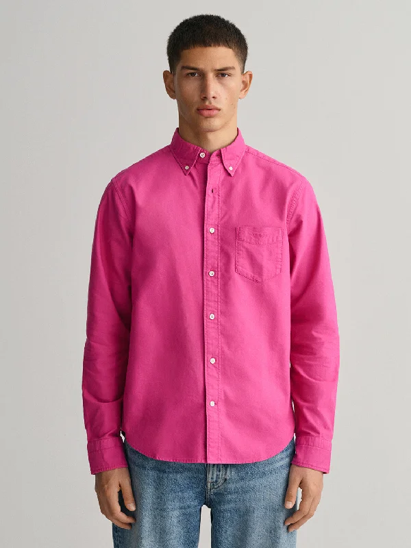 Gant Pink Sunfaded Oxford Regular Fit Shirt