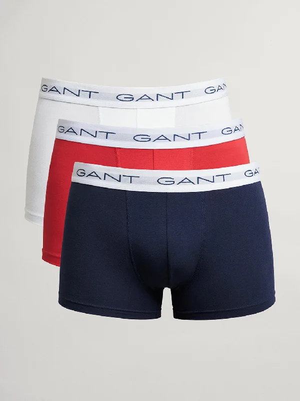 Gant Men Pack Of 3 Mid-Rise Trunks 8905241186815