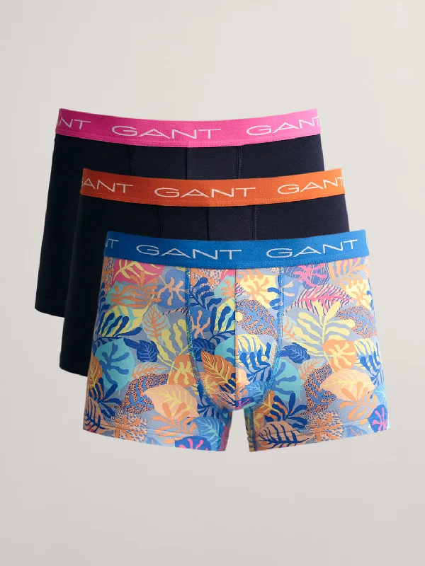 Gant Men Pack Of 3 Brand Logo Printed Trunks 8905241187249