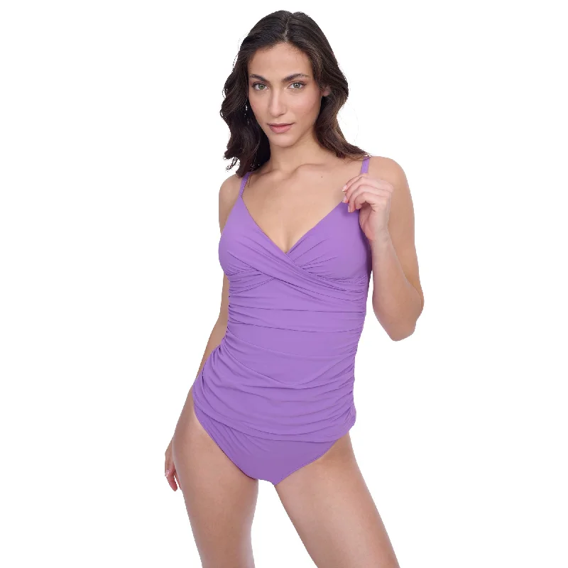 Devine Surplice Tankini Swim Top