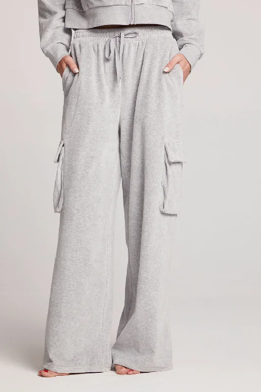 Iris Light Heather Grey Trouser