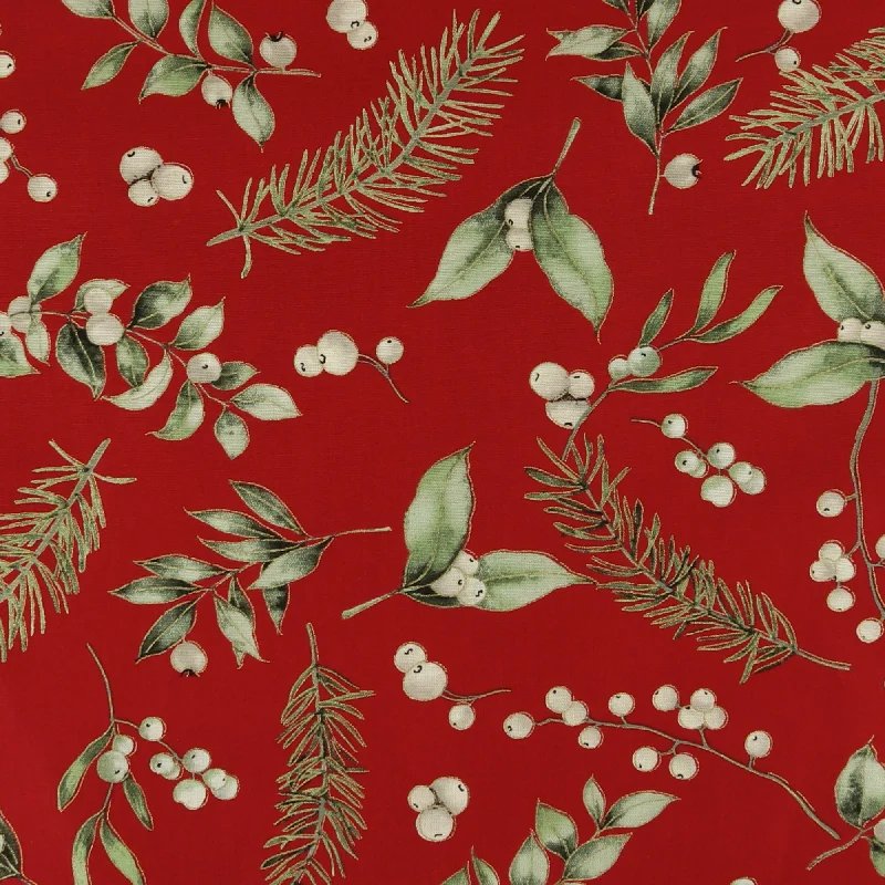 Printed Cotton - ELEGANCE CHRISTMAS - 006 - Red