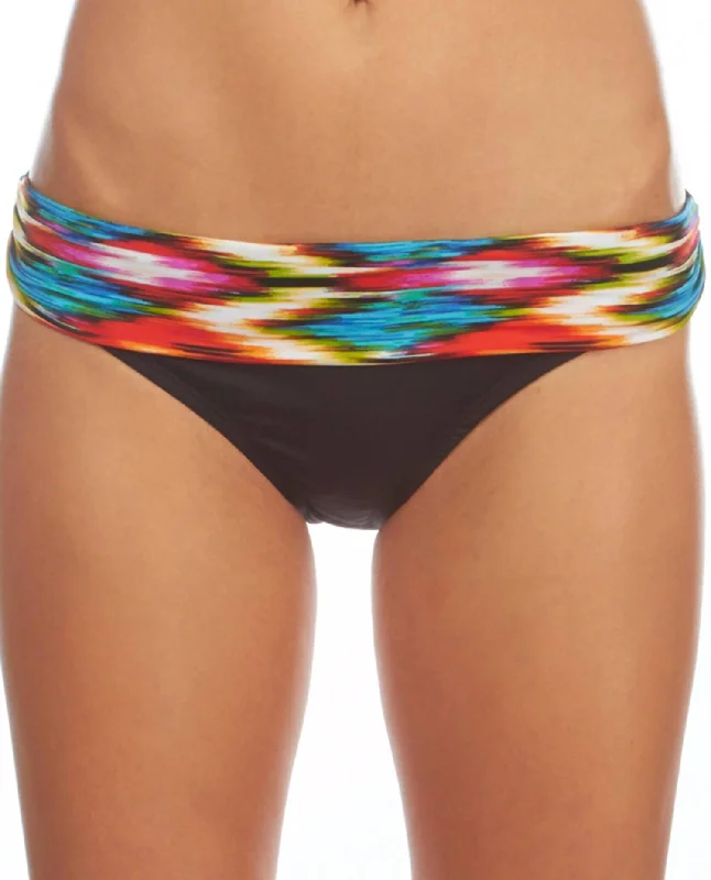 Sash Hipster Swim Bottom In Upon The Horizon