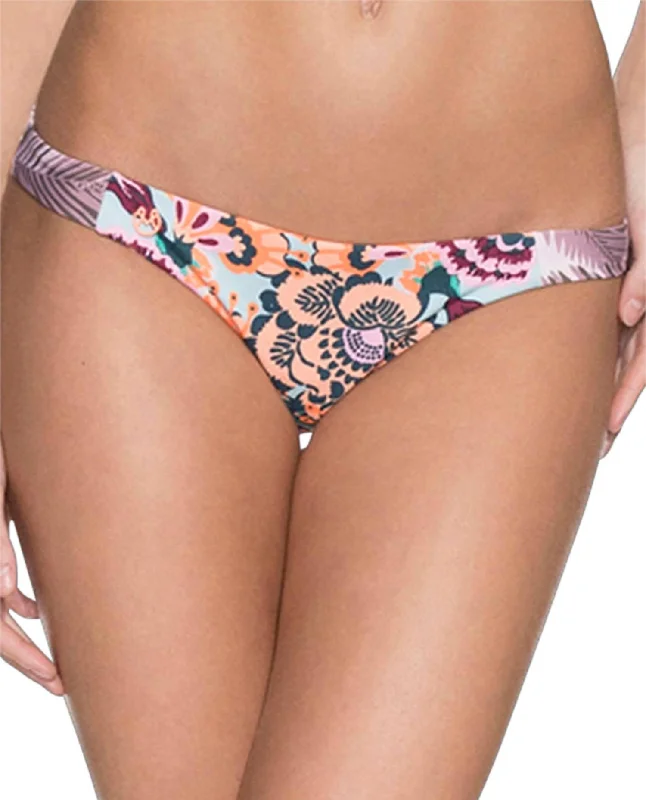 Signature Hipster Bikini Bottom In Maa Curuba Hibiscus