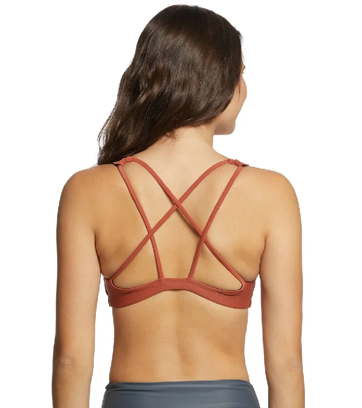 Onzie Mudra Yoga Sports Bra Copper