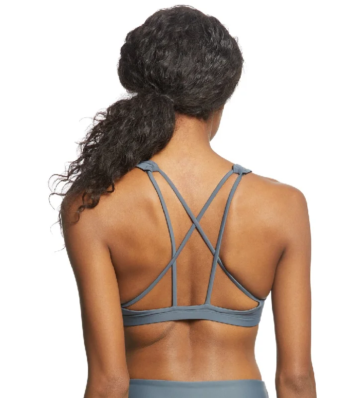 Onzie Mudra Yoga Sports Bra Slate Grey