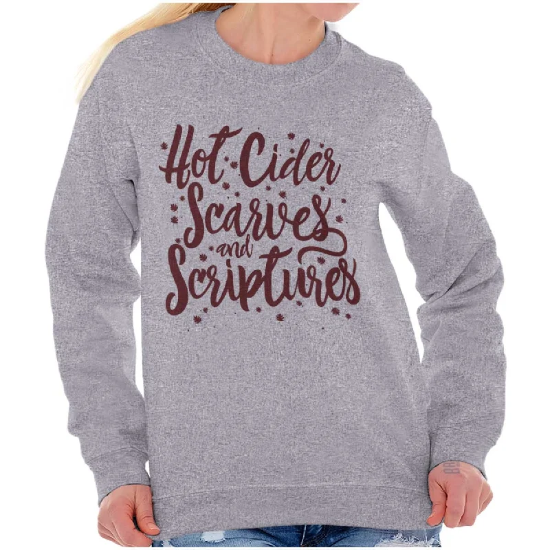 Cider Scarves Scriptures Crewneck Sweatshirt