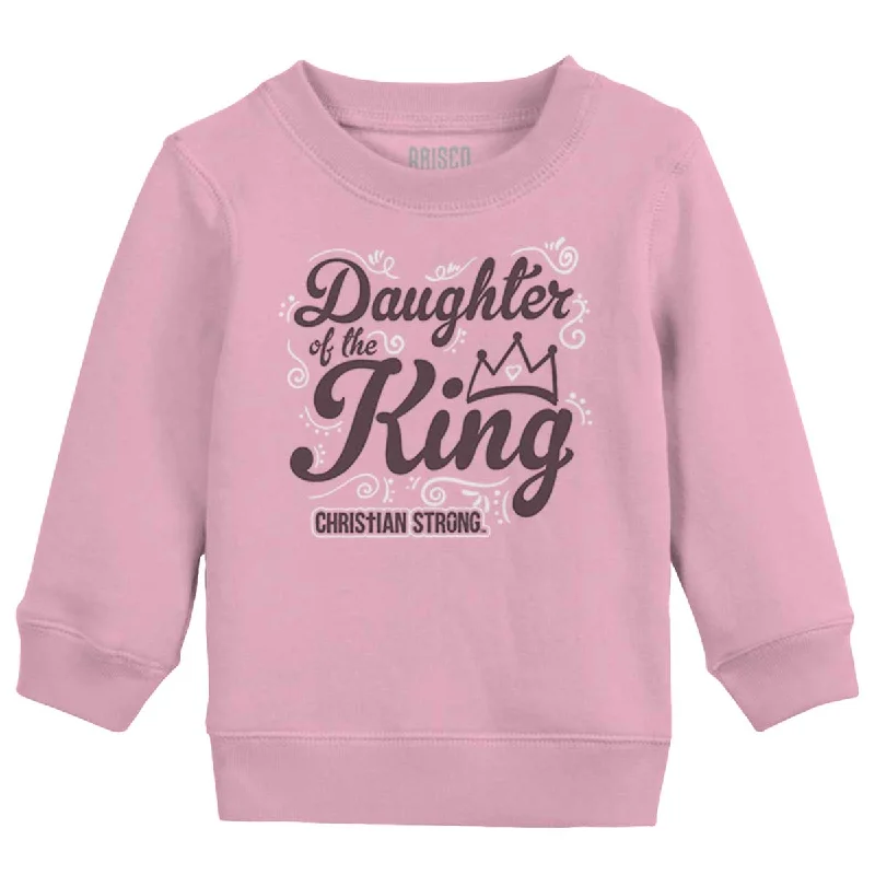 Daughter Of The King Toddler Crewneck Sweatshirt