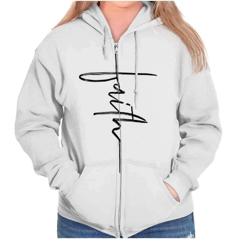 Faith Fashion Zip Hoodie