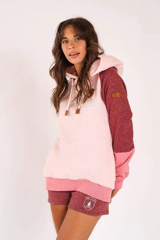 Flores Berry/Blush hoodie