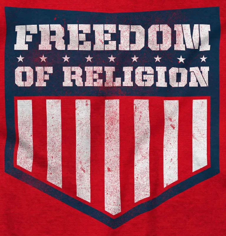 Freedom of Religion Crop Top Crewneck Sweatshirt