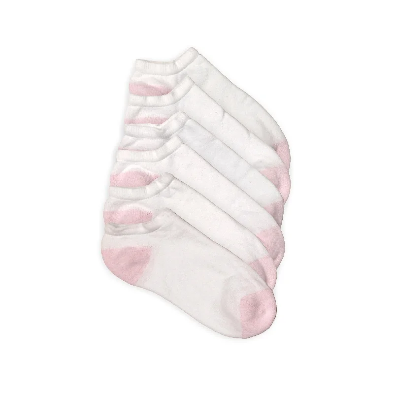 Fruit Of The Loom Womens 6 Pack No Show Socks