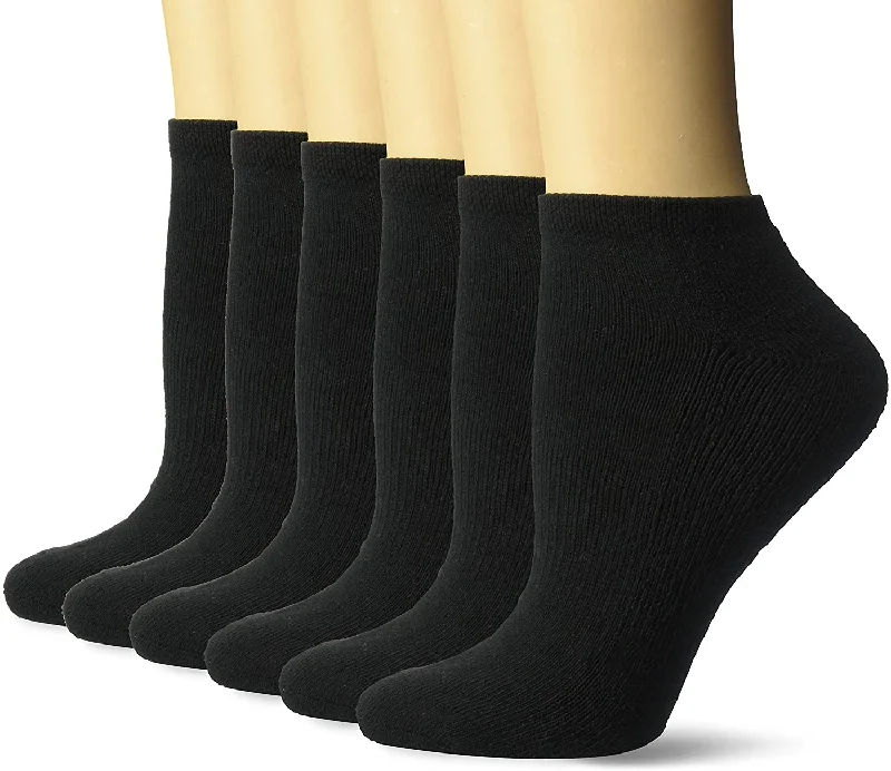 Fruit Of The Loom Womens 6 Pack Sport No Show Socks