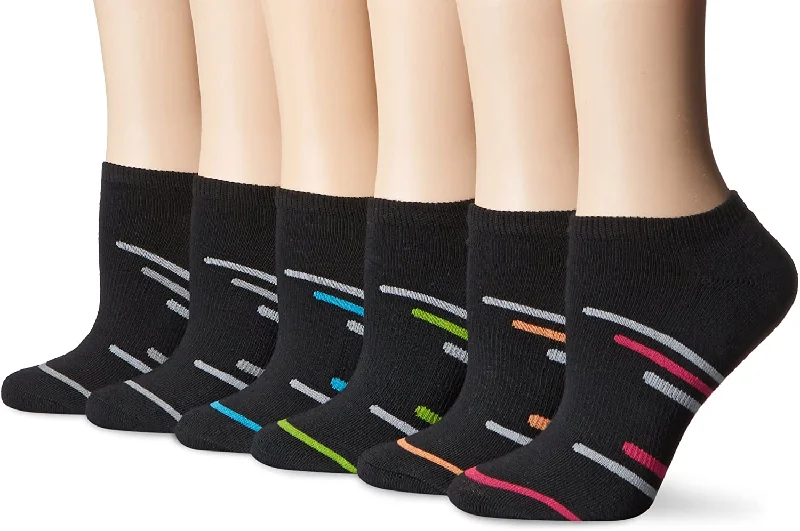 Fruit Of The Loom Womens 6 Pack Sport No Show Socks